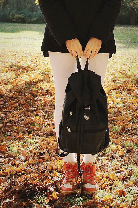 ORANGES HERBST OUTFIT