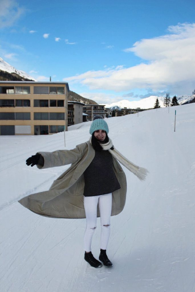 STYLISH IN DIE VERSCHNEITEN ALPEN