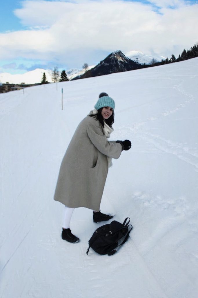 STYLISH IN DIE VERSCHNEITEN ALPEN