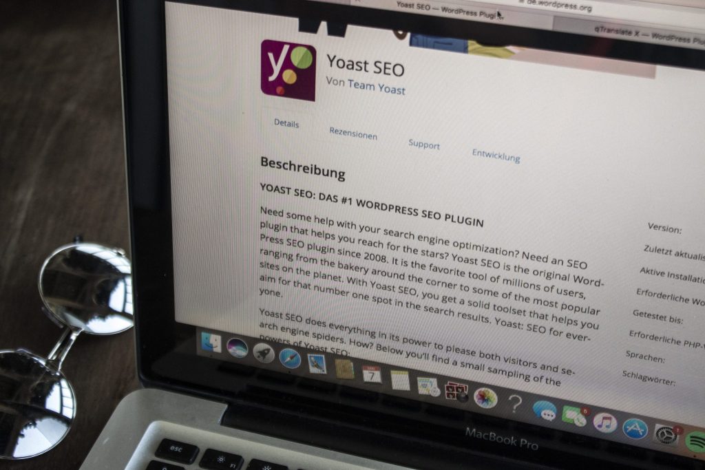 Yoast für SEO Screenshot