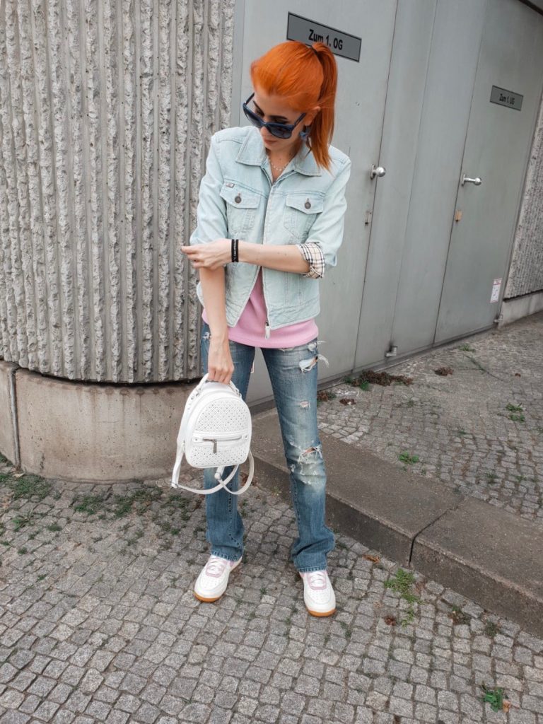 BERLIN FASHION WEEK - OUTFIT NO. ONE: 2000S INSPIRED DENIM LOOK