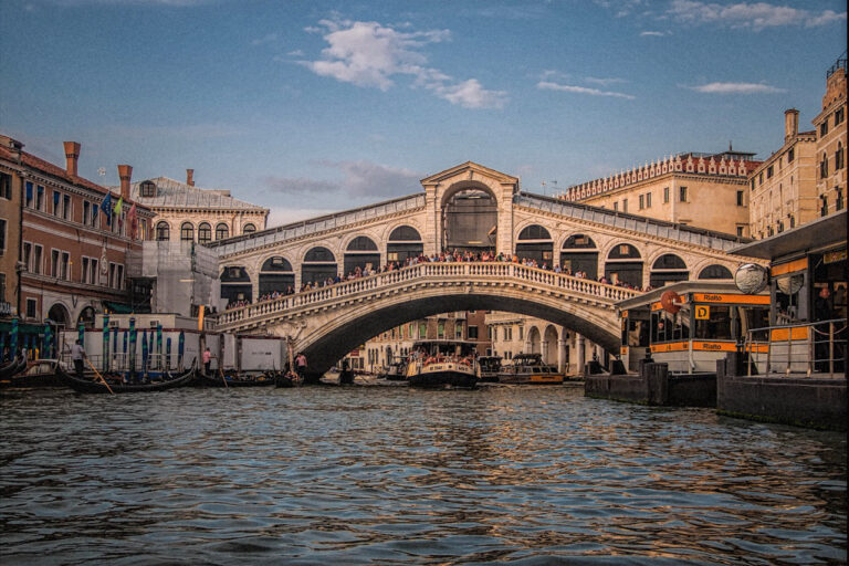 Venedig Rialto Brücke