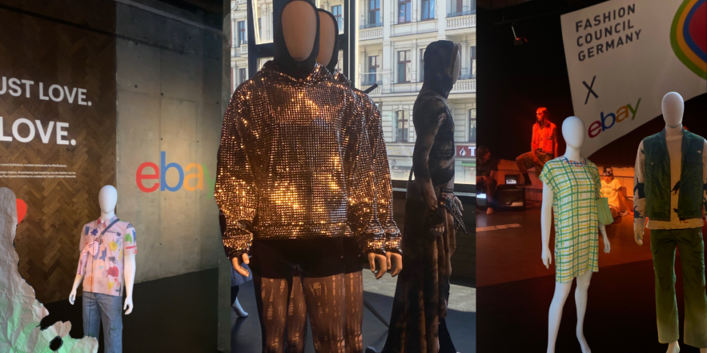 Berlin Fashion Week SS26 Ausstellung von ebay x Fashion Concil
